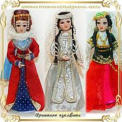 Belarusian and Ukrainian dolls in folk costumes