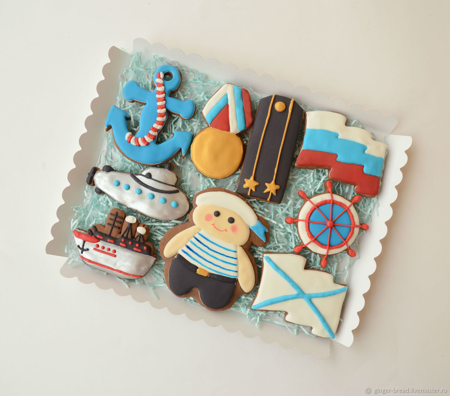 Набор пряников Военно-морской флот. Подарок моряку на заказ в интернет ...