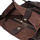 Коричневая Сумка Тоут Шоппер Пакет средняя Шоколад. Сумка-тоут. Bags by Katerina Klestova (kklestova). Ярмарка Мастеров.  Фото №5