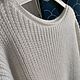 Свитер белый женский вязаный из ангоры с шерстью. Свитеры. Sweater Star Вязание на заказ.. Ярмарка Мастеров.  Фото №11