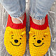 НОСКИ ВИННИ ПУХ. Носки. Woolcraft. Ярмарка Мастеров.  Фото №4