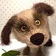 Собака вязаная Пёс Стёпка. Мягкие игрушки. Надежда Суходольская (Soul toys). Интернет-магазин Ярмарка Мастеров.  Фото №2