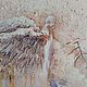 Картина  маслом девушка ангел с крыльями "Осень. Молитва.". Картины. Логинов Илья (loggy-art). Ярмарка Мастеров.  Фото №6