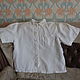 Винтаж: Льняная блузка, Блузки винтажные, Евпатория,  Фото №1