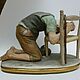 Заказать  КАПОДИМОНТЕ МОЛИТВА   CAPODIMONTE Cappe. В мире Сокровищ. Ярмарка Мастеров. . Статуэтки Фото №3