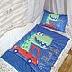 Комплект в детскую кроватку для новорожденных. Пледы. Детский текстиль VIJUKIDS. Интернет-магазин Ярмарка Мастеров.  Фото №2