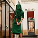Order Dress from Jersey 'Emerald'. Alexandra Maiskaya. Livemaster. . Dresses Фото №3