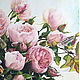 Order Oil painting Peony rose Bank 80x80 cm. Ivlieva Irina Art. Livemaster. . Pictures Фото №3