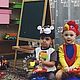 Шапка Ежик. Карнавальные головные уборы. Дом-Тади | Костюмы персонажи | Шапки (dom-tadi). Интернет-магазин Ярмарка Мастеров.  Фото №2