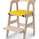 Мягкая подушка для растущего стула ALPIKA-BRAND Egoza, желтая. Мебель для детской. Alpika-brand. Интернет-магазин Ярмарка Мастеров.  Фото №2