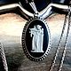 Винтаж: РЕЗЕРВ! WEDGWOOD камея-подвеска с цепочкой серебро Англия 1970-е. Броши винтажные. Прекрасная эпоха. Ярмарка Мастеров.  Фото №4