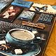 Панно Coffe Dreams. Панно. Natalyladycraft. Интернет-магазин Ярмарка Мастеров.  Фото №2