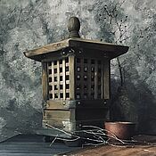 Для дома и интерьера handmade. Livemaster - original item Large Japanese Lantern Lantern Wooden Antique Lantern. Handmade.