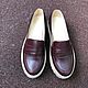Order  Shoes Pumps View Bordeaux beige sole. Hitarov (Hitarov). Livemaster. . Loafers Фото №3