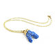 Cornflower coral pendant, pendant on a chain, neck decoration. Pendants. Irina Moro. Online shopping on My Livemaster.  Фото №2