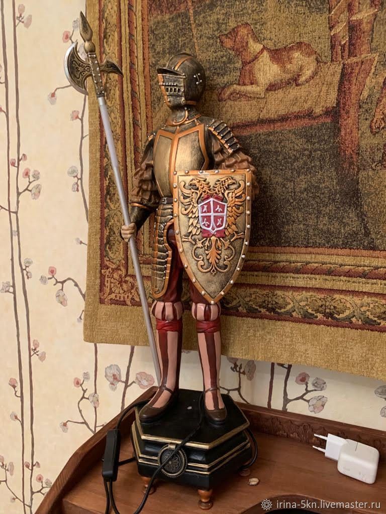 Настольные лампы: светильник Рыцарь в интернет-магазине на Ярмарке ...