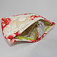 Quilted handmade cosmetic bag Peonies. Beauticians. Svetlana Lightlana_craft. Online shopping on My Livemaster.  Фото №2