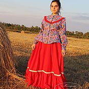 Русский стиль handmade. Livemaster - original item Women`s Cossack costume 