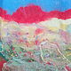 Felted painting, murals Evening, steppe, sunset. Pictures. Julia. Online shopping on My Livemaster.  Фото №2
