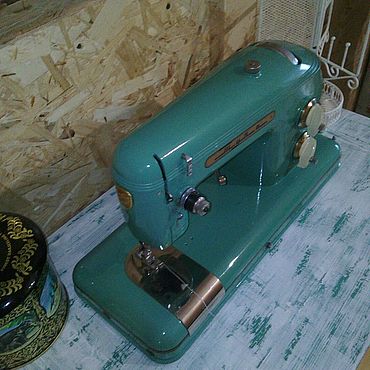 Винтаж ручной работы. Ярмарка Мастеров - ручная работа Винтаж: Швейная машина Тула -1963 года -раритет.. Handmade.