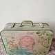 Suitcase 'Belle jardiniere'. Basket. Things history. My Livemaster. Фото №5