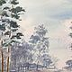 Зимой в роще. Картины. irina_aquarelles (Ирина Любавская). Интернет-магазин Ярмарка Мастеров.  Фото №2