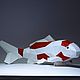 Карпы кои. Модель рыб. 3D модель. 3D конструктор из картона. Скульптуры. Ufa craft. Интернет-магазин Ярмарка Мастеров.  Фото №2