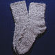 Women's knitted socks Silver serpentines. Socks. Warm Yarn. My Livemaster. Фото №4