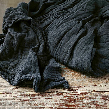 Аксессуары ручной работы. Ярмарка Мастеров - ручная работа Платок черный. Handmade.