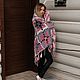 Order Chal de estilo bohemio 'puesta de sol Lila'. Olga Lado. Livemaster. . Shawls Фото №3
