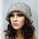 Шапка-шляпка "Робин". Шапки. GretaliKnitwear.. Ярмарка Мастеров.  Фото №4