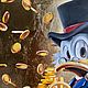 McDuck Gold современная картина в интерьер. Картины. Валерия Ищенко. Ярмарка Мастеров.  Фото №4