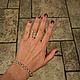 Stylish four-in-one ring. 925 sterling silver. Large ring. Rings. Silver-Sity (serebro-kvartal). My Livemaster. Фото №5