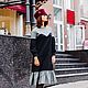 Картуз женский МАРСАЛА. Кепка с козырьком, брошью. Фуражка, кепи. Картузы. MoroshkaHats Головные уборы. Интернет-магазин Ярмарка Мастеров.  Фото №2