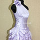 Satin dress for girls. Childrens Dress. Gleamnight bespoke atelier. Online shopping on My Livemaster.  Фото №2