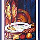 Натюрморт с рыбами (копия картины И.И. Машкова " Натюрморт с рыбами),. Картины. ЛукОля. Ярмарка Мастеров.  Фото №6