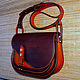 Leather bag 'JAGDTASH URBAN' medium, Classic Bag, Moscow,  Фото №1