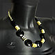 Set 'Black&Lime' black onyx and jade. Jewelry Sets. JP jewelry design. Online shopping on My Livemaster.  Фото №2