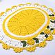 Oval crochet rug cord Floral yellow. Carpets. knitted handmade rugs. Online shopping on My Livemaster.  Фото №2