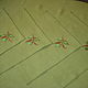 Set linen napkins 'Olives'. Swipe. Embroidery for every taste (embroiderylinen). Online shopping on My Livemaster.  Фото №2