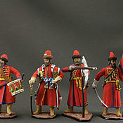 Куклы и игрушки handmade. Livemaster - original item The middle ages. Set of 5 toy soldiers 54 mm.Streltsov. RUSSIA. Handmade.