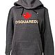 Винтаж: DSQUARED2 Итальянский премиум худи цена ритейла 92000. Свитшоты винтажные. Прогулка по ГУМу стилист Галина Дебр. Интернет-магазин Ярмарка Мастеров.  Фото №2