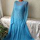 Hand-made elegant 'Dove' dress. Dresses. hand knitting from Galina Akhmedova. My Livemaster. Фото №4