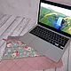Заказать Чехол для MacBook-ноутбук (handmade) Амели 25x33 см. YevGeniya. Ярмарка Мастеров. . Чехол Фото №3