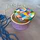 Wooden jewelry box 'Mosaic'. Box. Anna Fekolkina chess-souvenirs. Online shopping on My Livemaster.  Фото №2