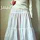 Lower skirt made from delicate cotton. Skirts. Jahlighta (Jahlighta). Online shopping on My Livemaster.  Фото №2