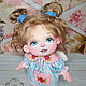 Dolls and dolls:textile doll Angel of Tenderness, Dolls, Trehgornyi,  Фото №1