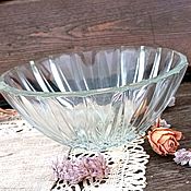 Винтаж: Набор керамической посуды с ручной росписью