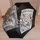 Order Umbrella for men, women designer 3d folding machine Steampunk. BelkaStyle. Livemaster. . Umbrellas Фото №3