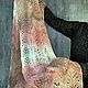 Воздушный ажурный палантин – ручная вязка, мохер, нежный градиент. Палантины. Rima Gagieva (radke). Ярмарка Мастеров.  Фото №5